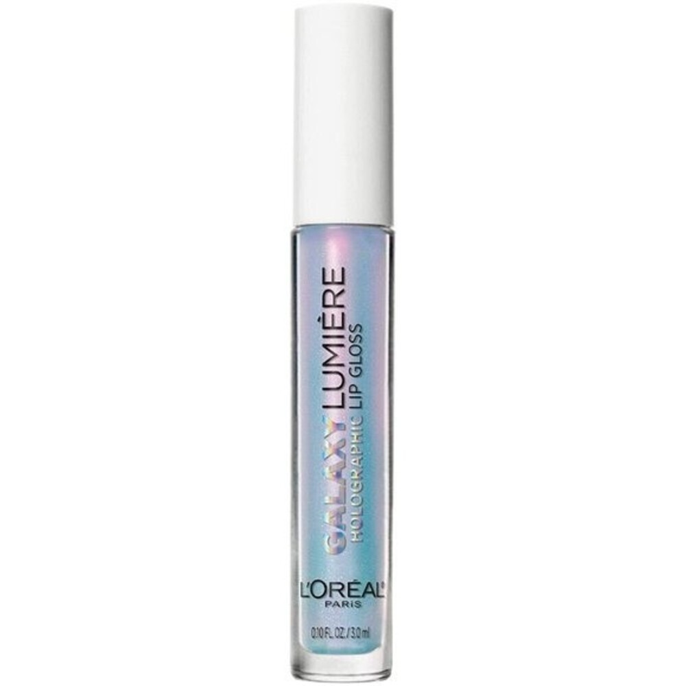 L'Oreal Makeup Infallible Galaxy Lumiere Holographic Lip Gloss, 05 Sapphire Star